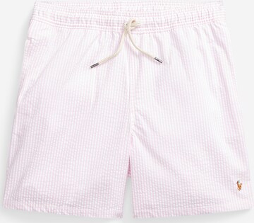 Pantaloncini da bagno di Polo Ralph Lauren in rosa: frontale