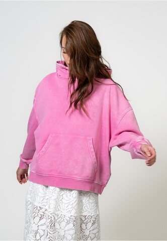 Sweat-shirt 'Cherish' OH APRIL en rose