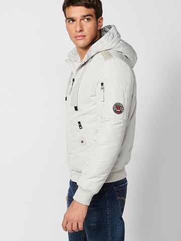 KOROSHI Between-Season Jacket 'Jägerin' in Grey