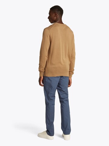 TOMMY HILFIGER Pullover 'ESSENTIAL' in Braun