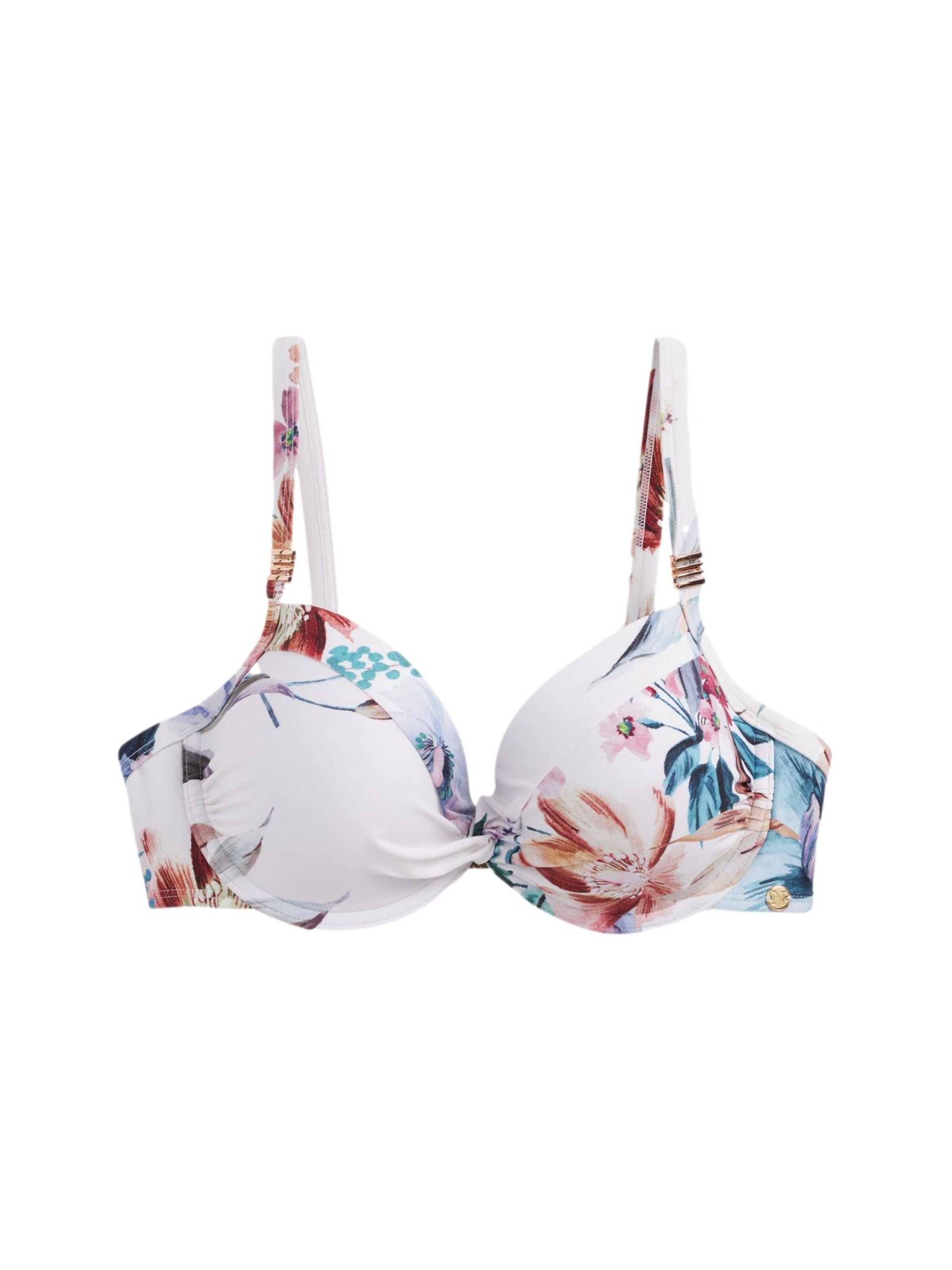 Next Bikinitop in Weiß: Vorderseite