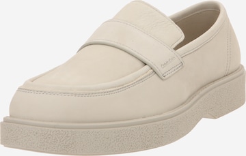 Chaussure basse Calvin Klein en beige : devant