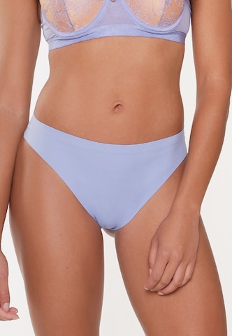 LingaDore String in Blauw: voorkant