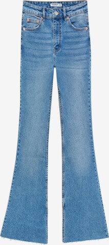 Pull&Bear Flared Jeans in Blue: front