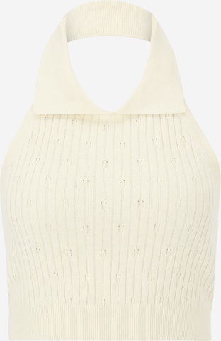 Cotton On - Top de punto 'POINTELLE' en beige: frente