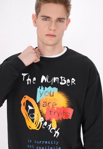 Mo ATHLSR Sweatshirt 'Back To School' in Schwarz