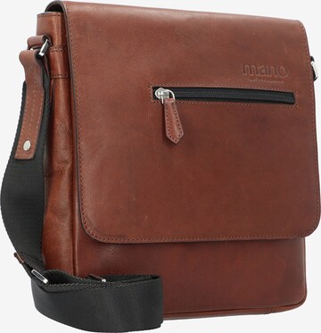 mano Crossbody Bag in Brown