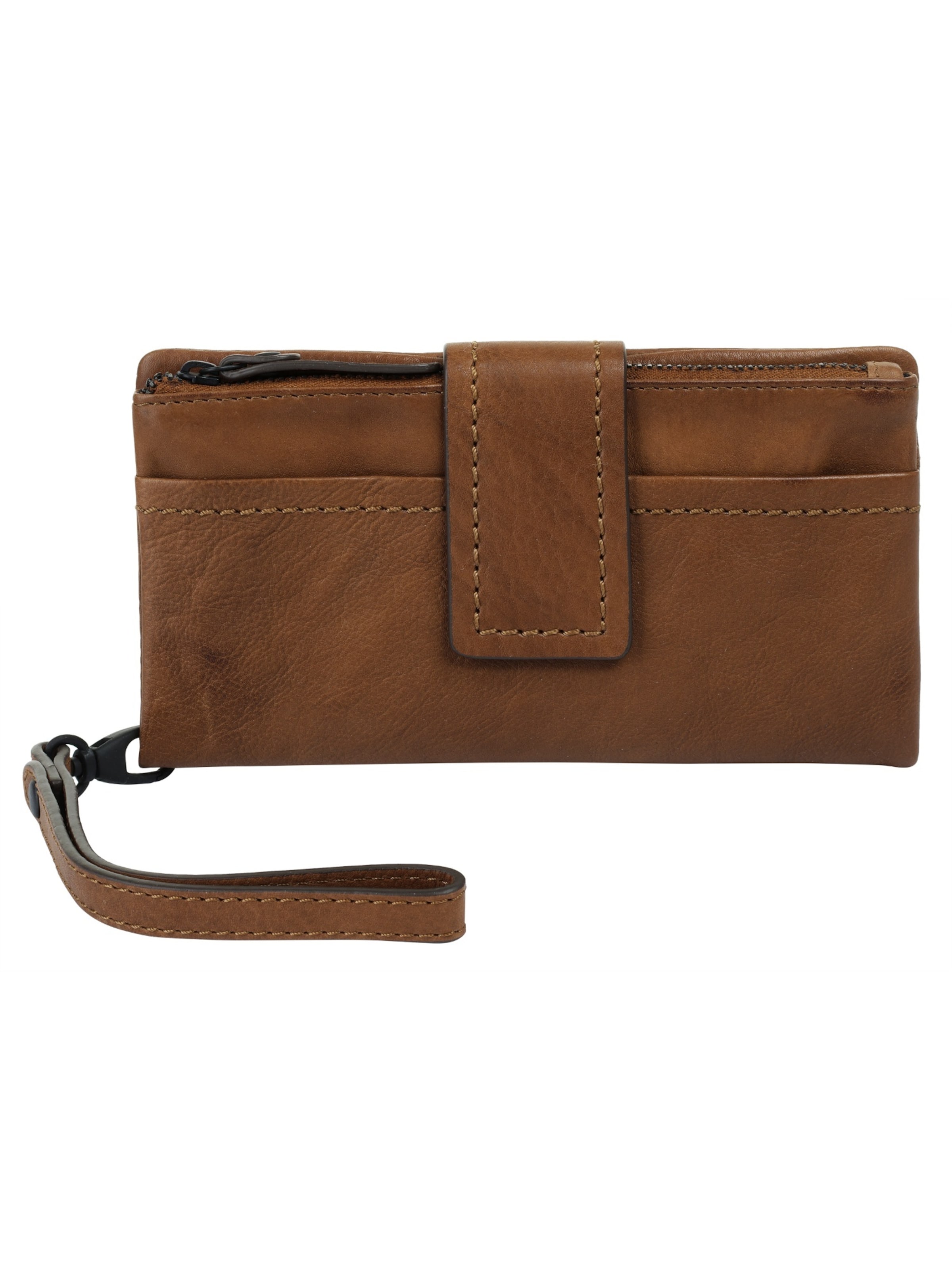 X-ZONE Wallet 'X-ZONE Geldbörse' in Brown: front