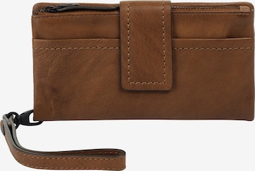 X-ZONE Wallet 'X-ZONE Geldbörse' in Brown: front