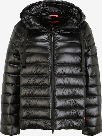 Frieda & Freddies NY Between-Season Jacket in Black: front