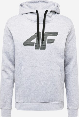 4F Athletic Sweatshirt in Grey: front