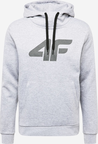 4F Sportsweatshirt in Grau: predná strana