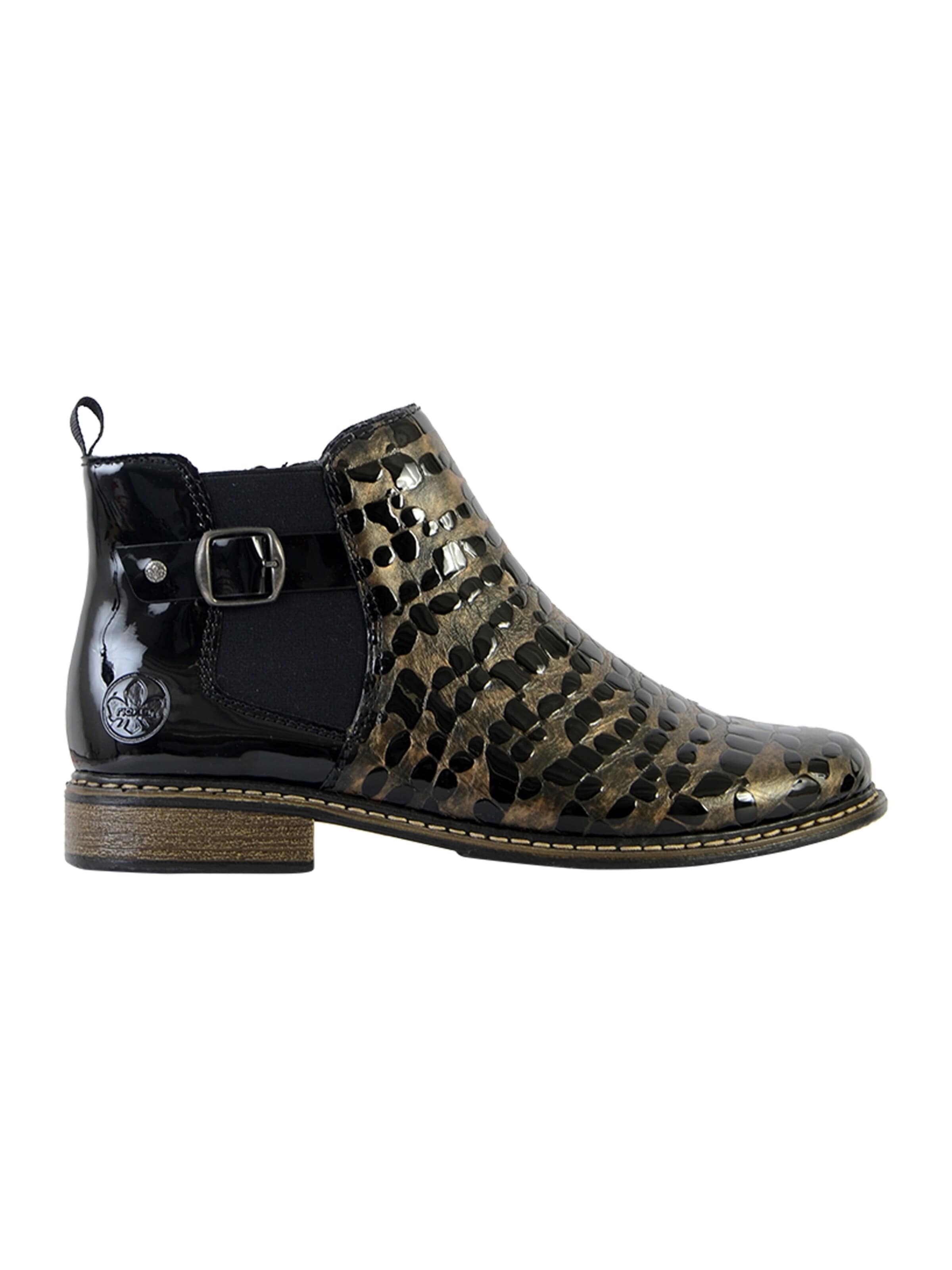 Bottines Rieker en noir