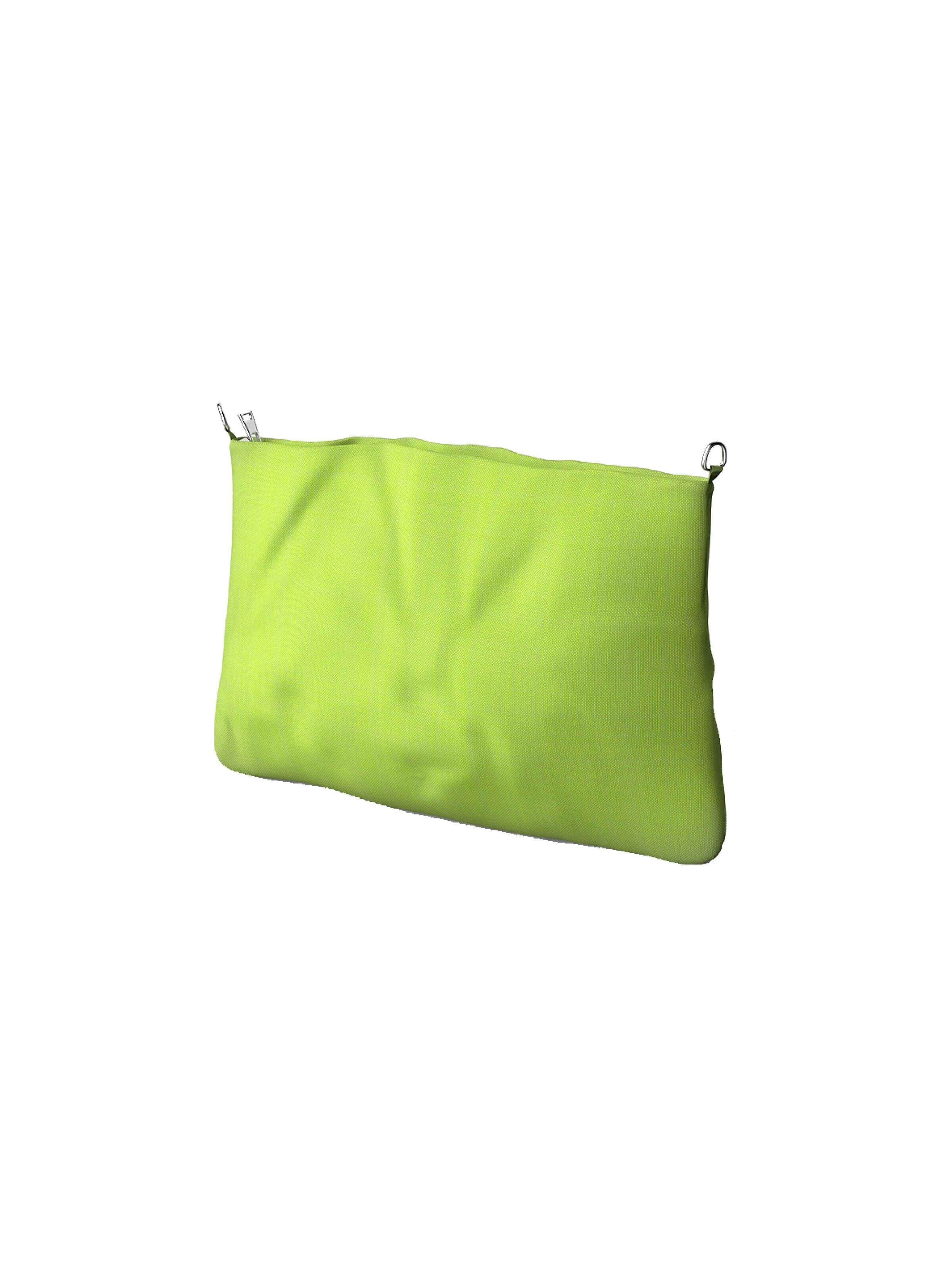 Borsa a spalla 'Case' di MAS1 in verde: frontale