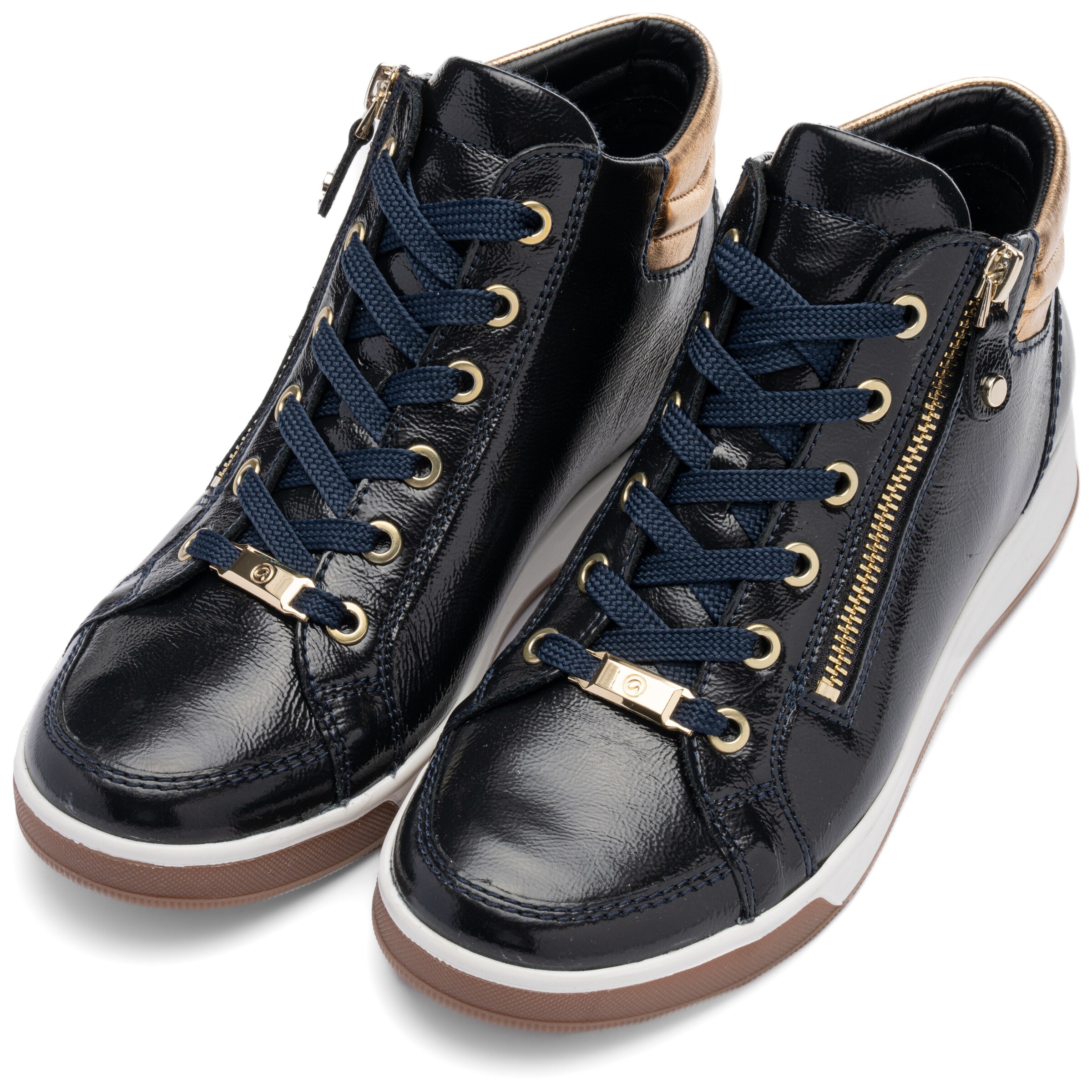 ARA High-Top Sneakers 'Rom' in Blue