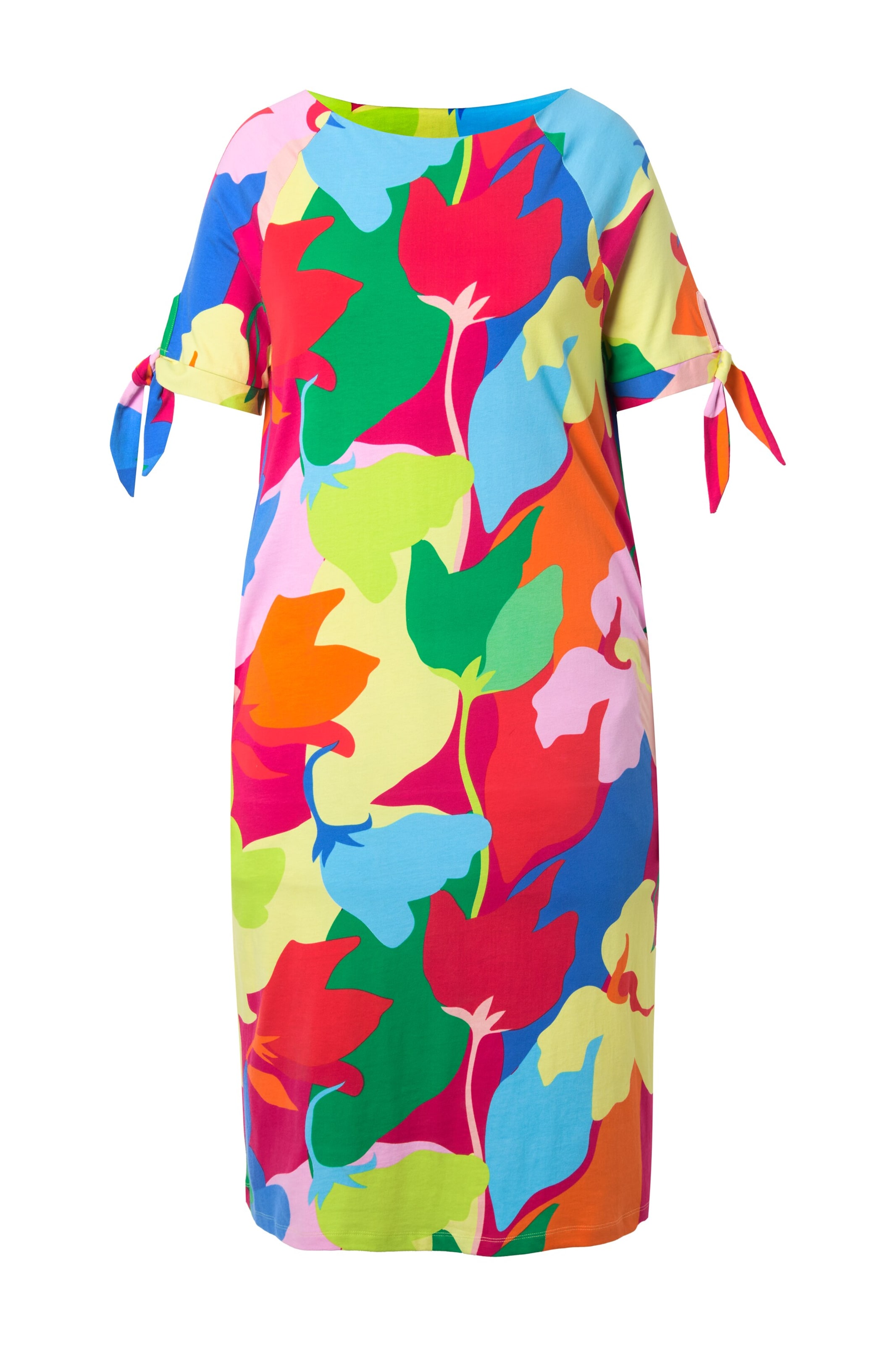 Ulla Popken Jurk in Roze: voorkant