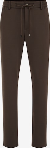 WE Fashion Tapered Housut värissä vihreä: etupuoli