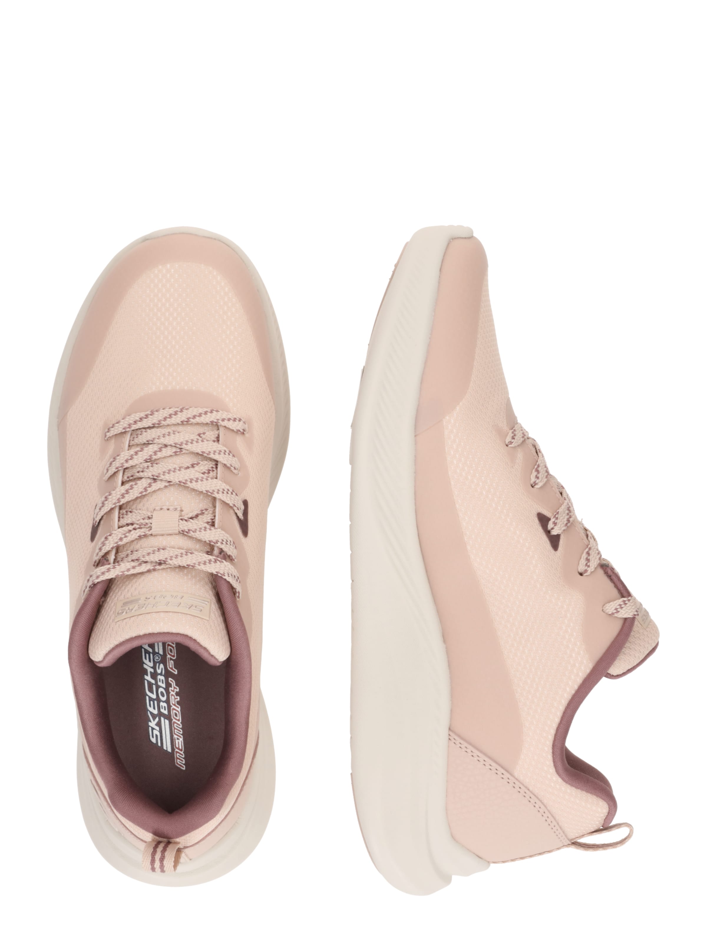 Baskets basses 'BOBS MODE FLEX' SKECHERS en rose