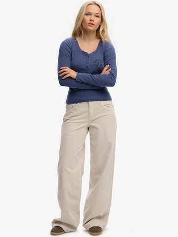 Superdry & Co Koszulka 'Athletic' w kolorze niebieski