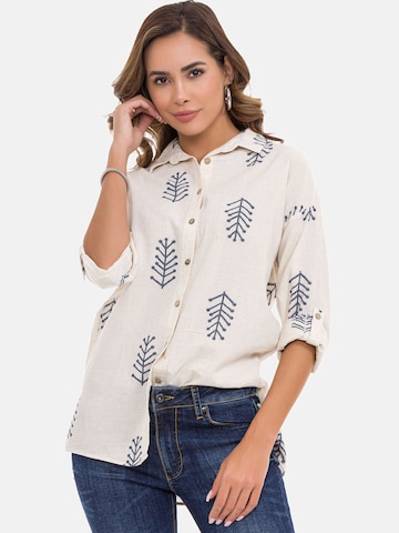 CIPO & BAXX Blouse in Beige