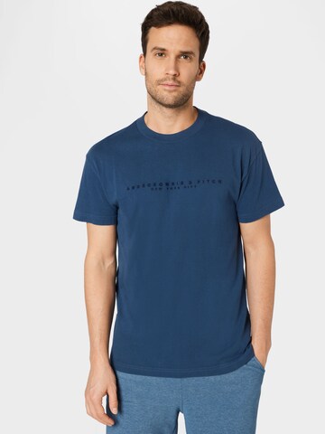 Abercrombie & Fitch Shirt in Blauw: voorkant