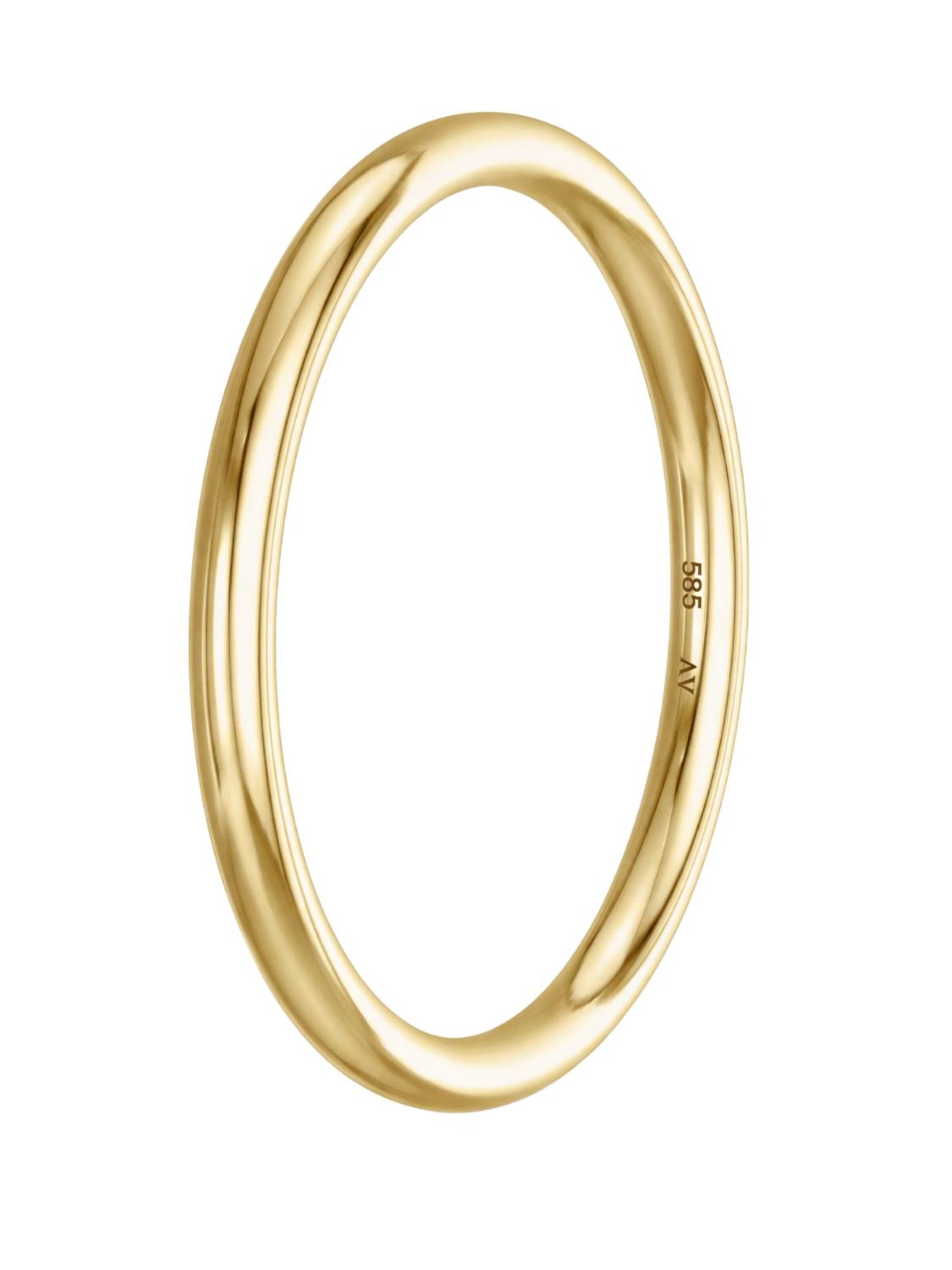Atelier Avera Ring in Geel: voorkant