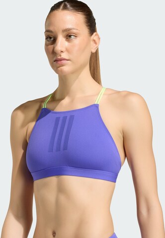 ADIDAS PERFORMANCE Bustier Sportbikini 'Ripstream' in Lila