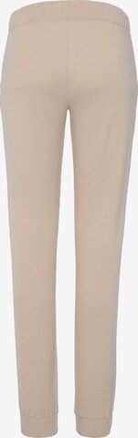 Tapered Pantaloni di s.Oliver in beige