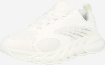 Sneaker bassa 'The Turbine Gen.X.02 Tiger' di Plein Sport in bianco: frontale
