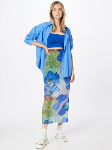 Monki Rok in Blauw