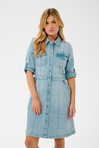 Cream Blousejurk 'CRGrazie' in Blauw: voorkant