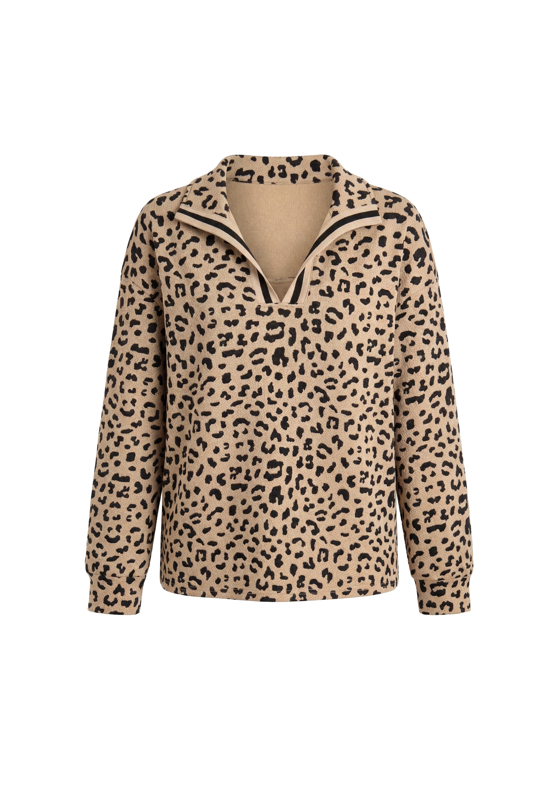 Sweat-shirt usha BLACK LABEL en beige : devant