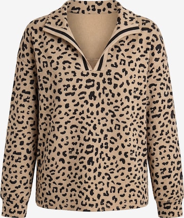 usha BLACK LABEL Sweatshirt in Beige: voorkant