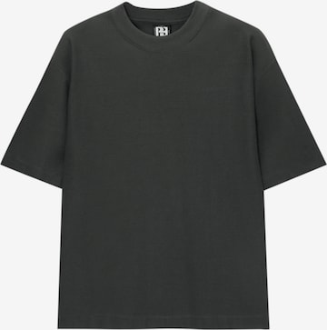 Pull&Bear Shirt in Grey: front