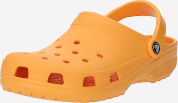 Crocs Сабо 'Classic' в оранжево: отпред