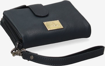 Laura Biagiotti Portemonnaie in Blau: Vorderseite