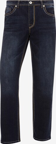 Jan Vanderstorm Loosefit Jeans 'Jani' in Blauw: voorkant