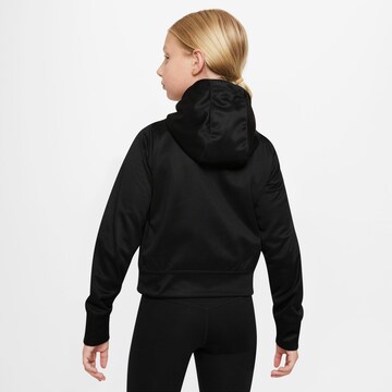 NIKE Sportsweatjacke in Schwarz