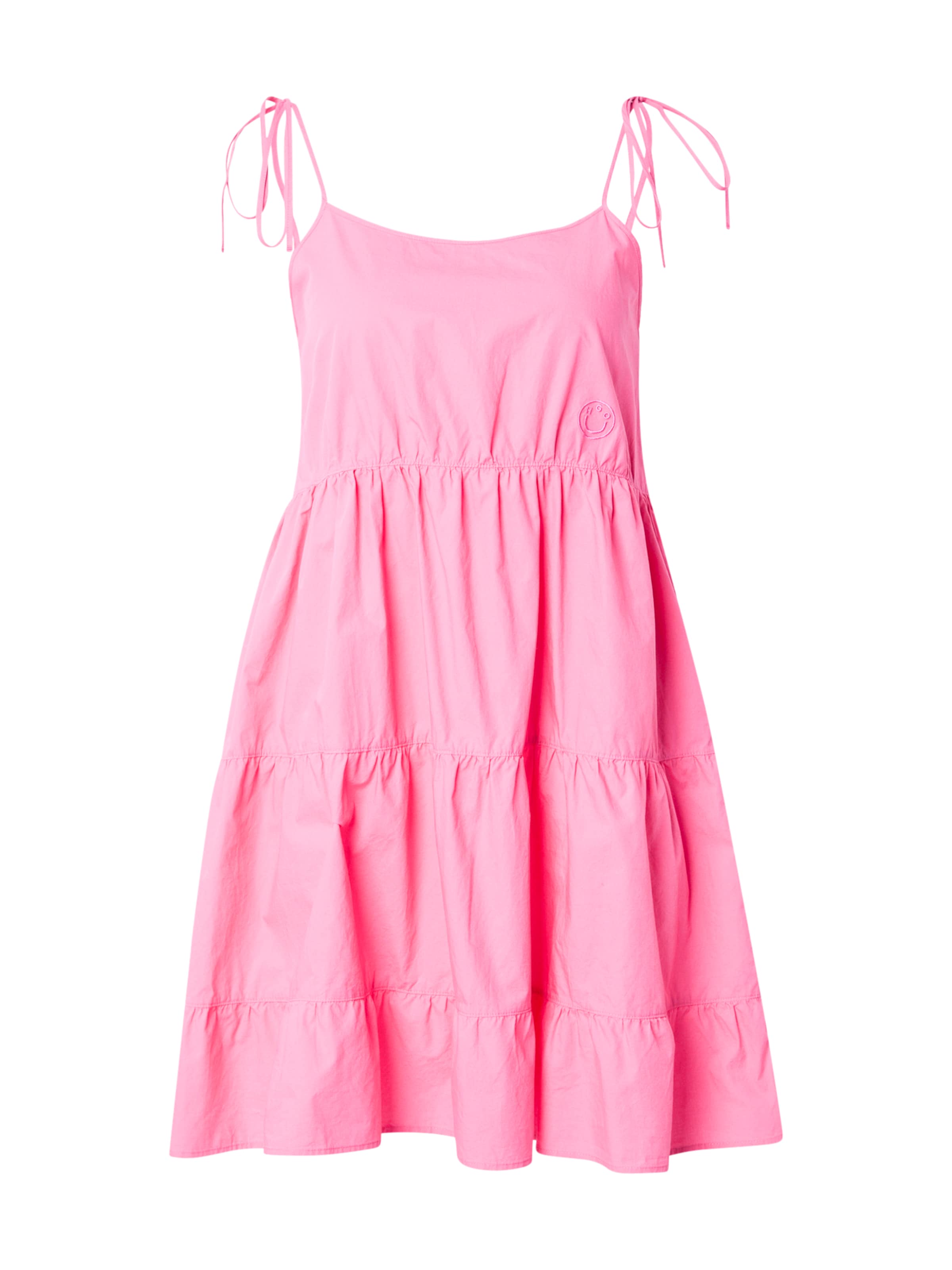 HUGO Letné šaty 'Karamela-1_B' - Ružová: predná strana