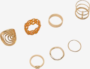 Pull&Bear Ring in Goud: voorkant