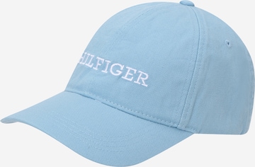 TOMMY HILFIGER - Gorra en azul: frente