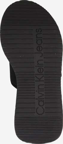 Calvin Klein Jeans Pantoletter i svart