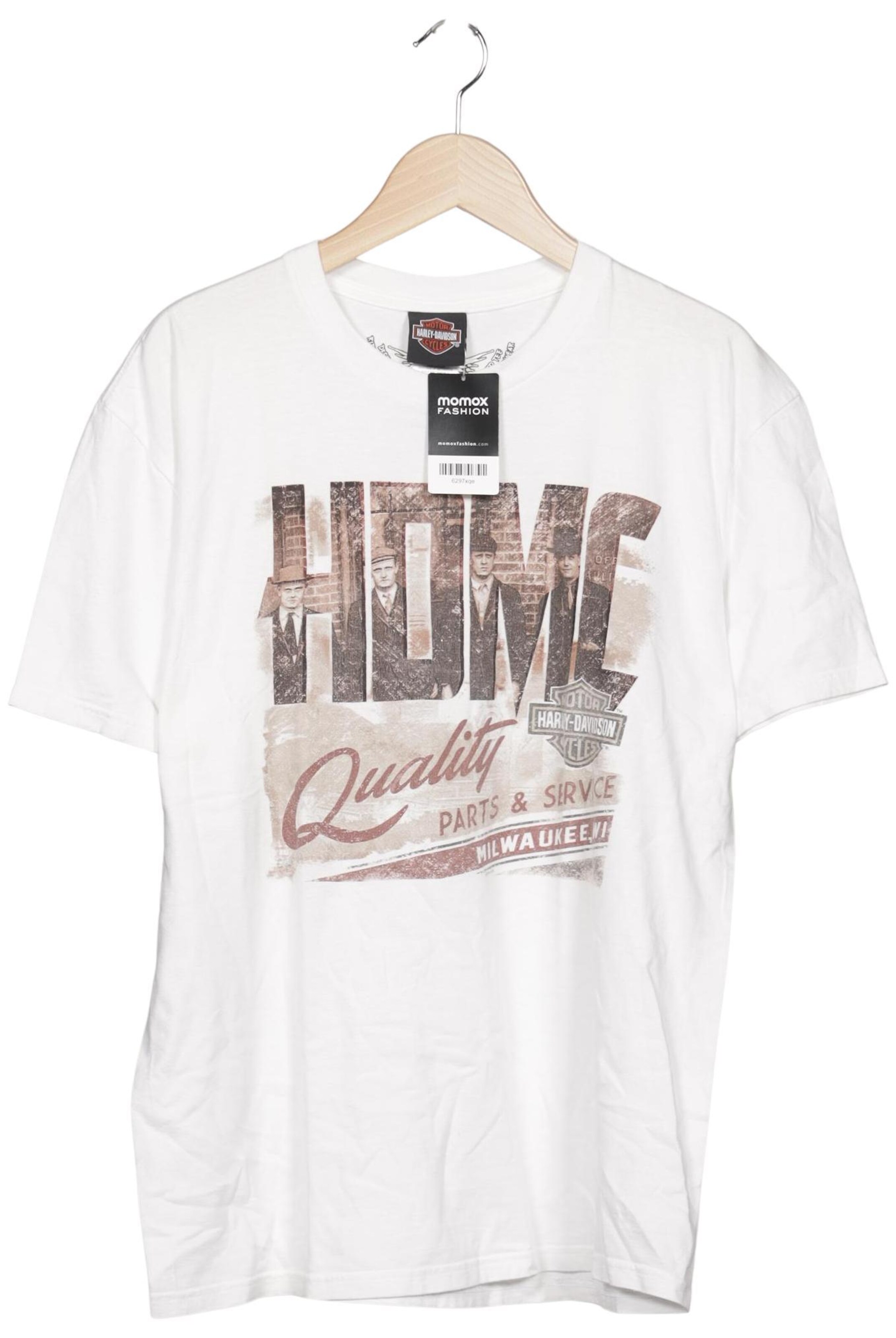 Harley Davidson Shirt in L in White: front