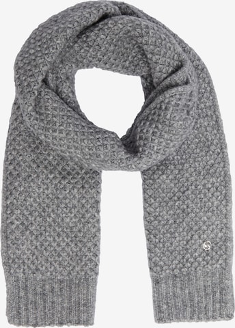 COMMA Schal in Grau: Vorderseite