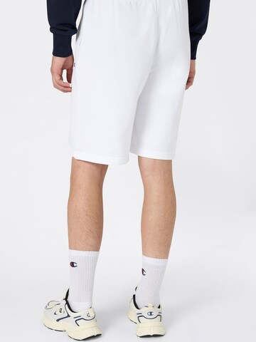 Champion Authentic Athletic Apparel Широка кройка Панталон в бяло