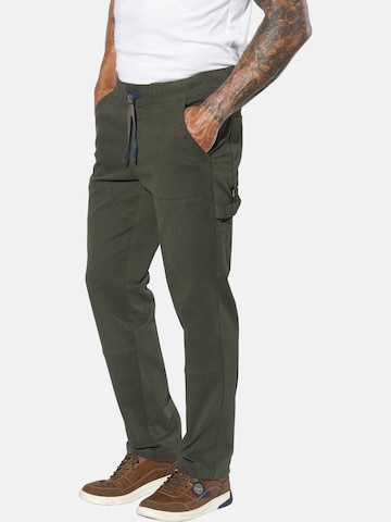 Jan Vanderstorm Loosefit Broek ' Helberg ' in Groen
