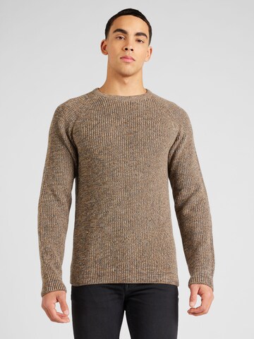 JACK & JONES Pullover in Braun: Vorderseite