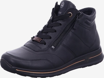 Chaussure à lacets 'Komfort Schnürschuh Damen 12-24808 01 Echtleder in schwarz' ARA en noir : devant