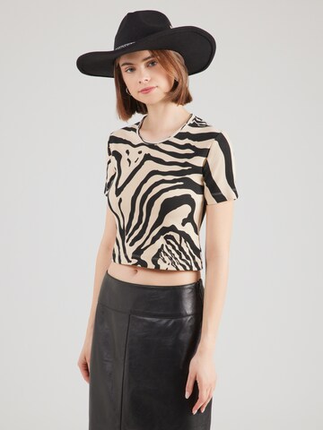 T-shirt IRO en marron : devant