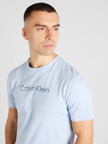 Calvin Klein T-Shirt 'Degrade' in Blau